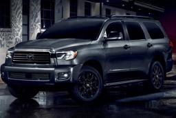 2022 Toyota Sequoia Front Left in Black